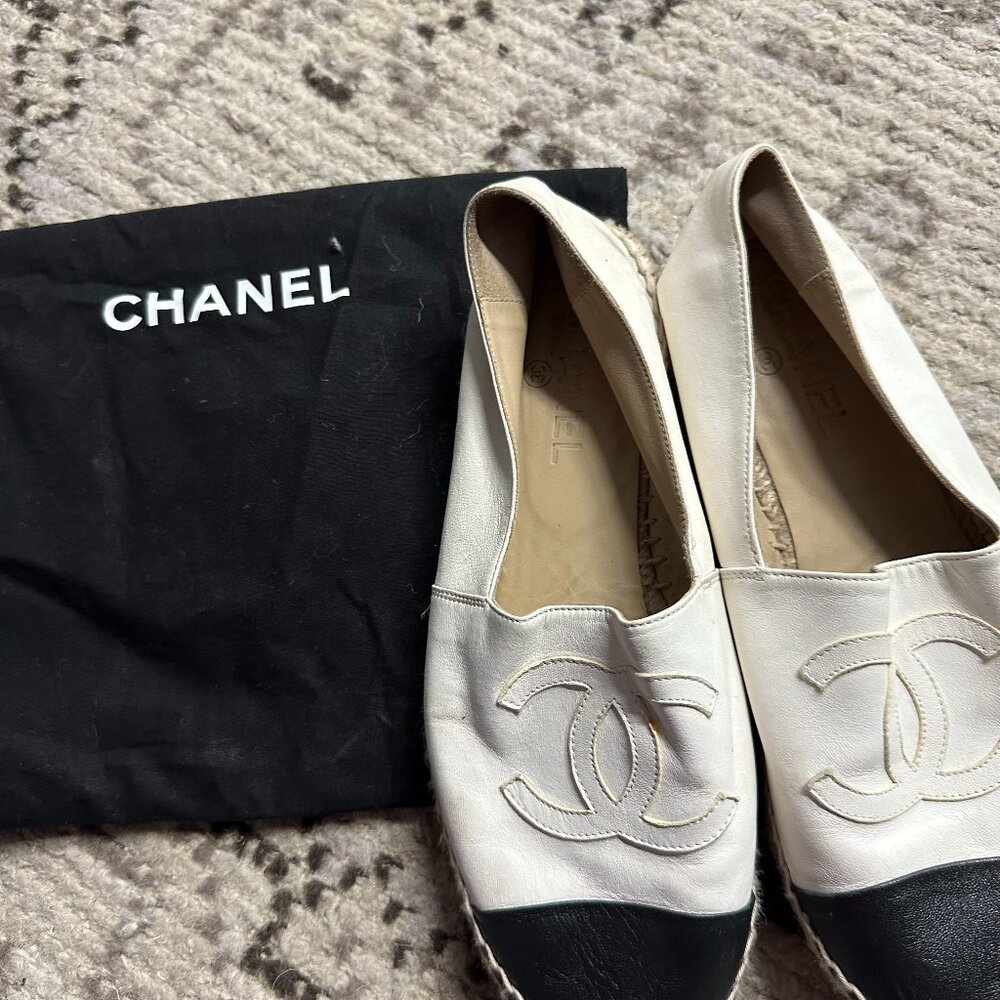 Chanel Leather espadrilles